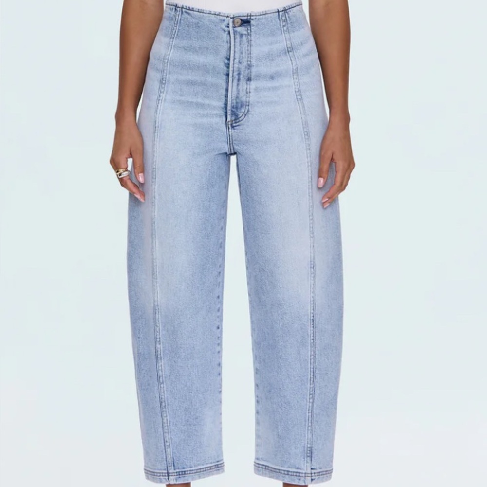 Pistola Blair High Rise Seamed Barrel Jeans